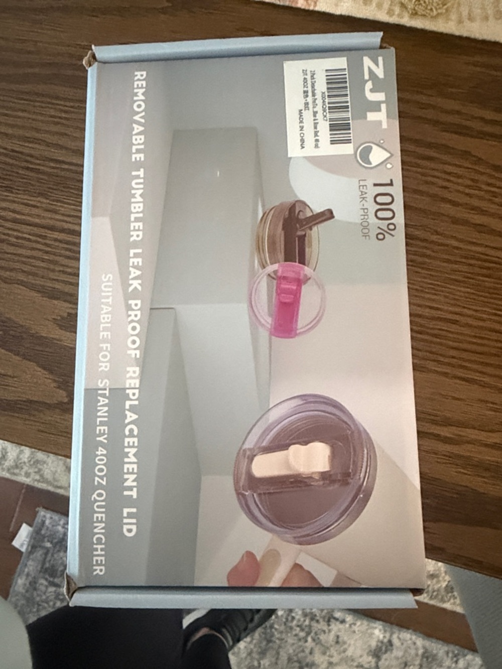 Pink Removable Leak-Proof Tumbler Replacement Lid